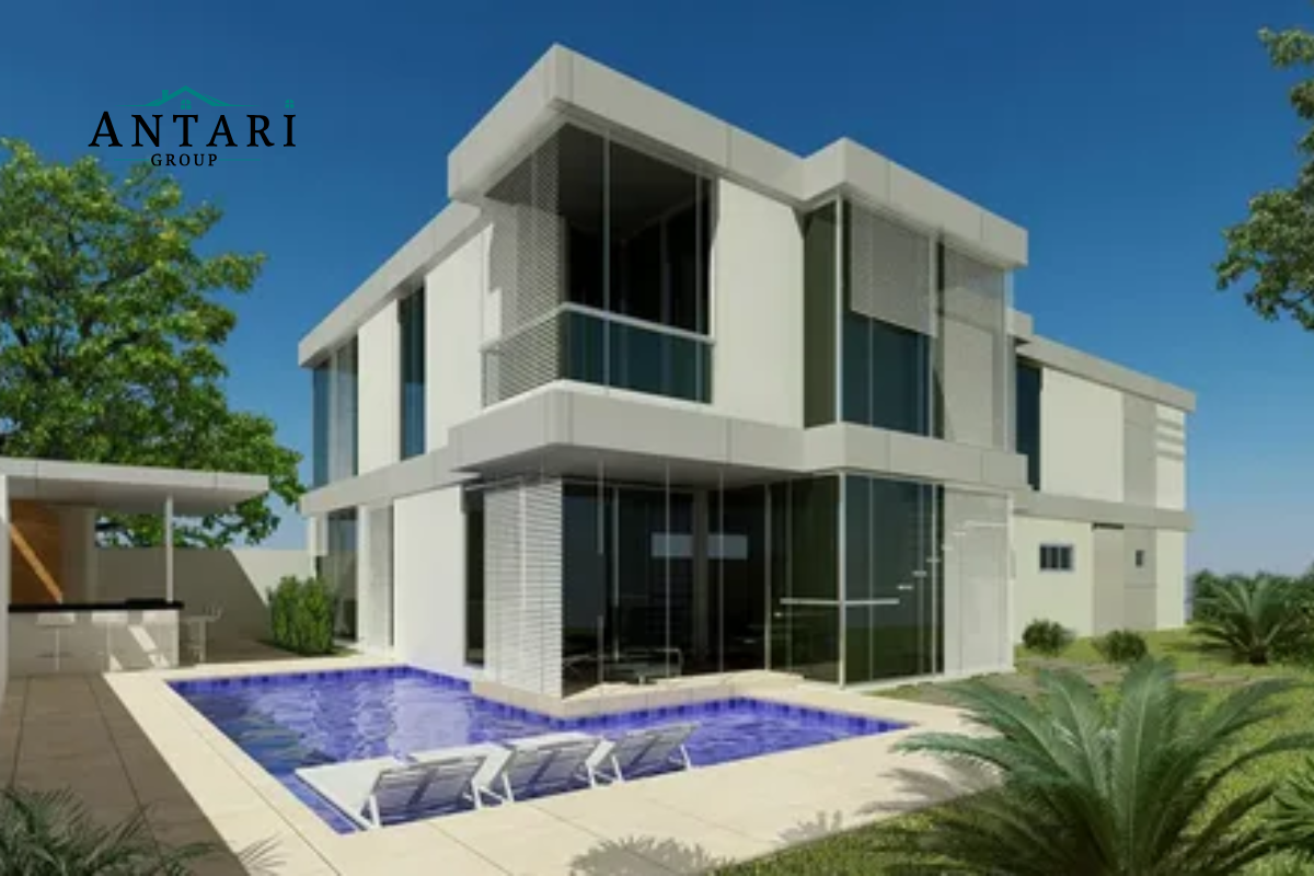 new villa